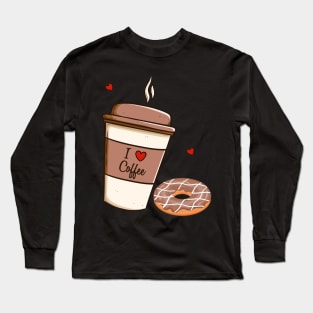 Coffee Break Long Sleeve T-Shirt